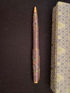Vtg Cloisonne Pen