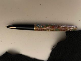 Vtg Cloisonne Fountain Pen