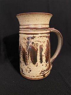 Tall Pottery Mug