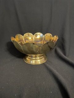 Vtg Brass Bowl