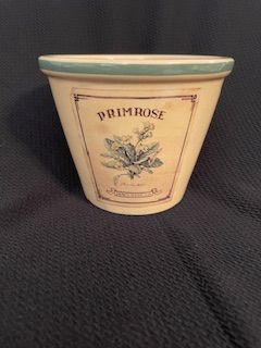 5" Primrose Motif Pot