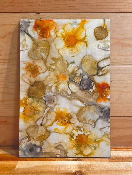 "Eco Print" by LeafBlooms Art, 8" (w) x 12" (h)