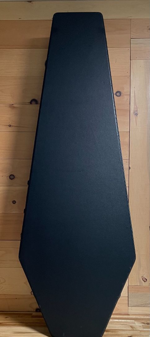Black  The Coffin Case - Electric Guitar Case