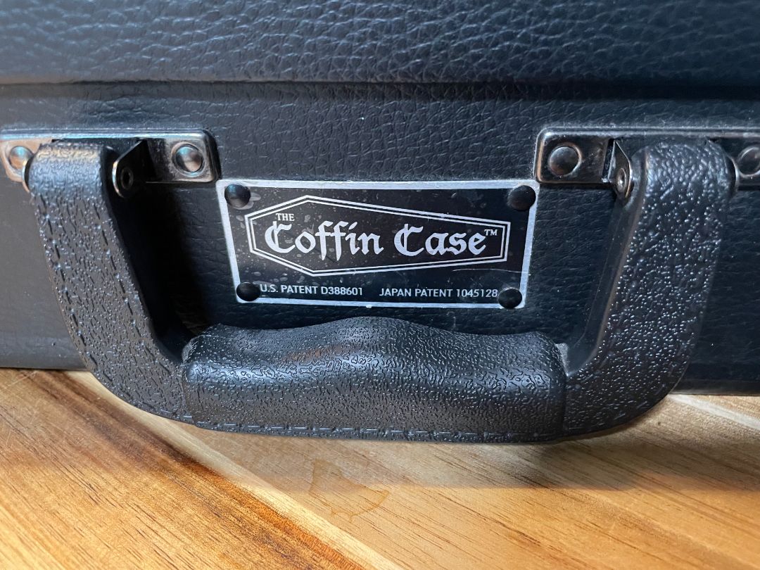Black  The Coffin Case - Electric Guitar Case
