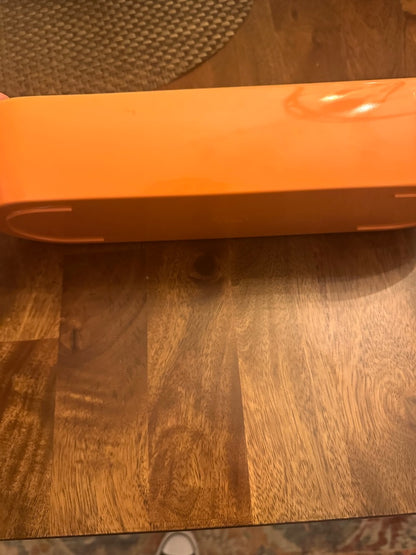 Orange melanin tray, Approx. 11 in long