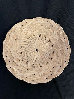 Vtg Wicker Basket