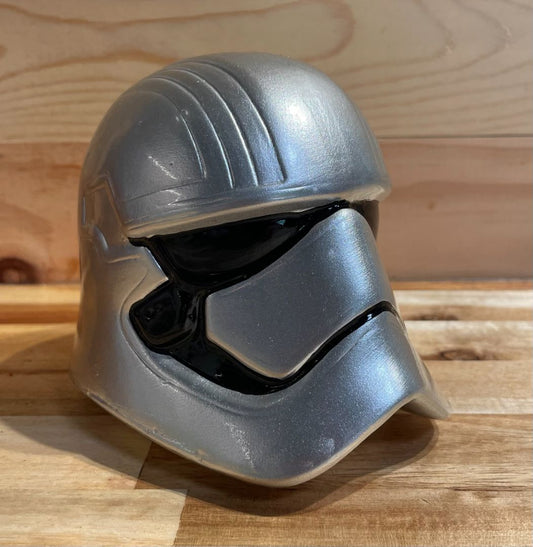 Star Wars Captain Phasma Coin Bank, 4" (w) x 5" (l) x 4 1/2" (t)