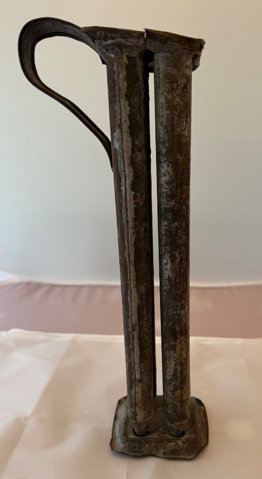 Metal Antique Primitive Candle Mold