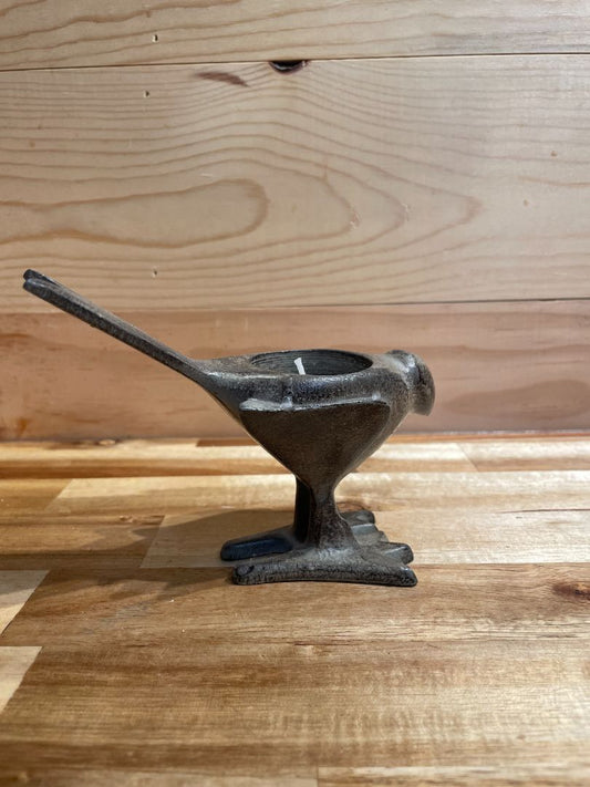 Metal Bird Tea Candle