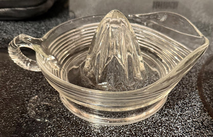 Clear Anchor Hocking Reamer Anchor Hocking