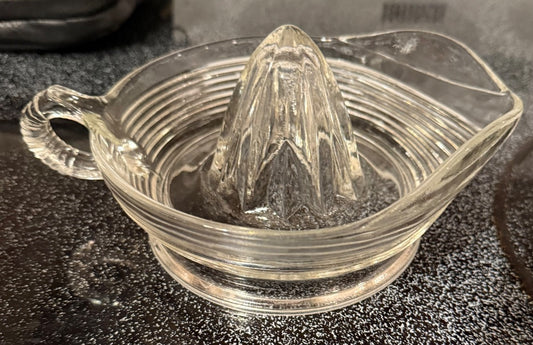 Clear Anchor Hocking Reamer Anchor Hocking