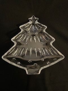 Vtg Glass Tree Dish