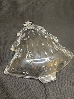 Vtg Glass Tree Dish