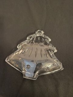 Vtg Glass Tree Dish