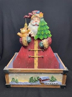 Vtg Santa Letter Holder