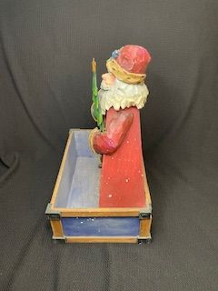 Vtg Santa Letter Holder