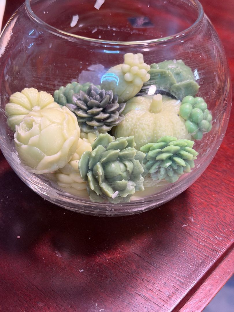 multi VOX Mini Floral Candle Sets, 1-2"