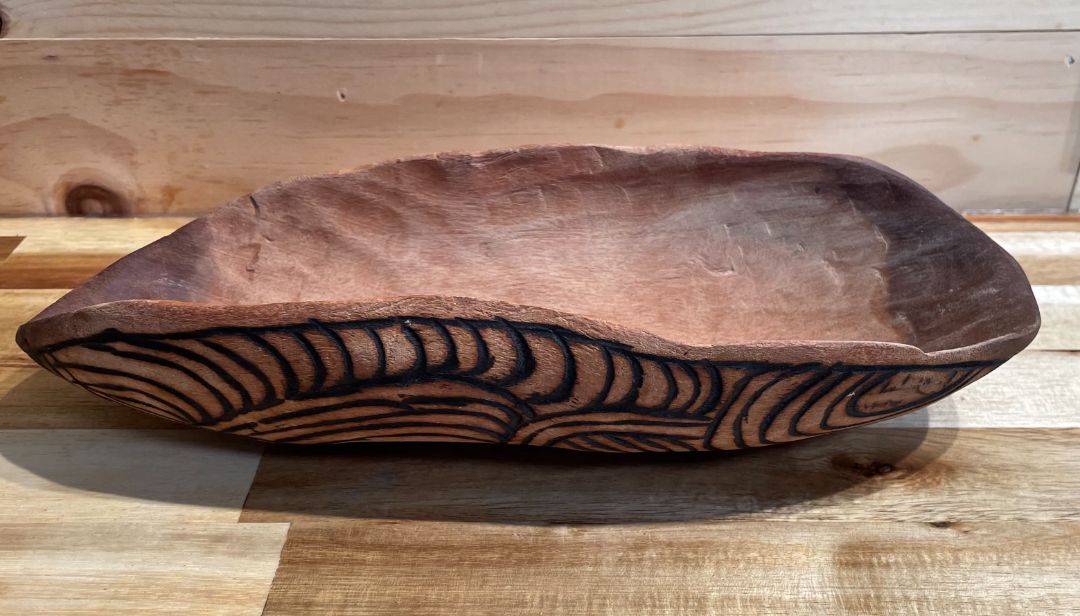 Australian Aboriginal Coolamon Bowl