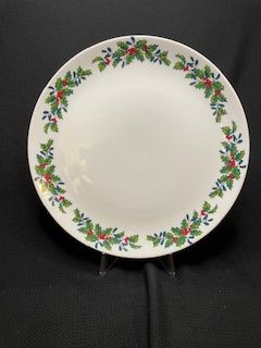 Holly Plate