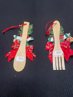 Fork/Spoon Orn (2 pcs)