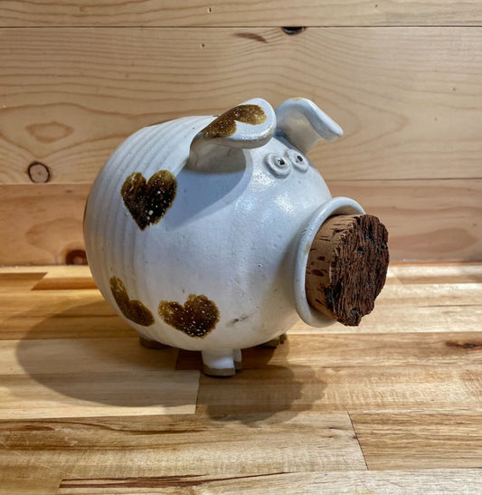 Stoneware Piggy Bank