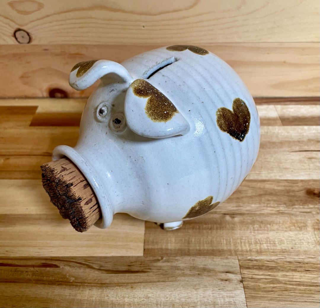 Stoneware Piggy Bank