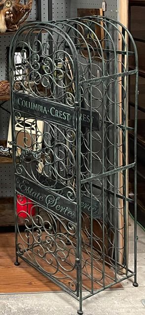 "Columbia Crest" Metal Wine Rack