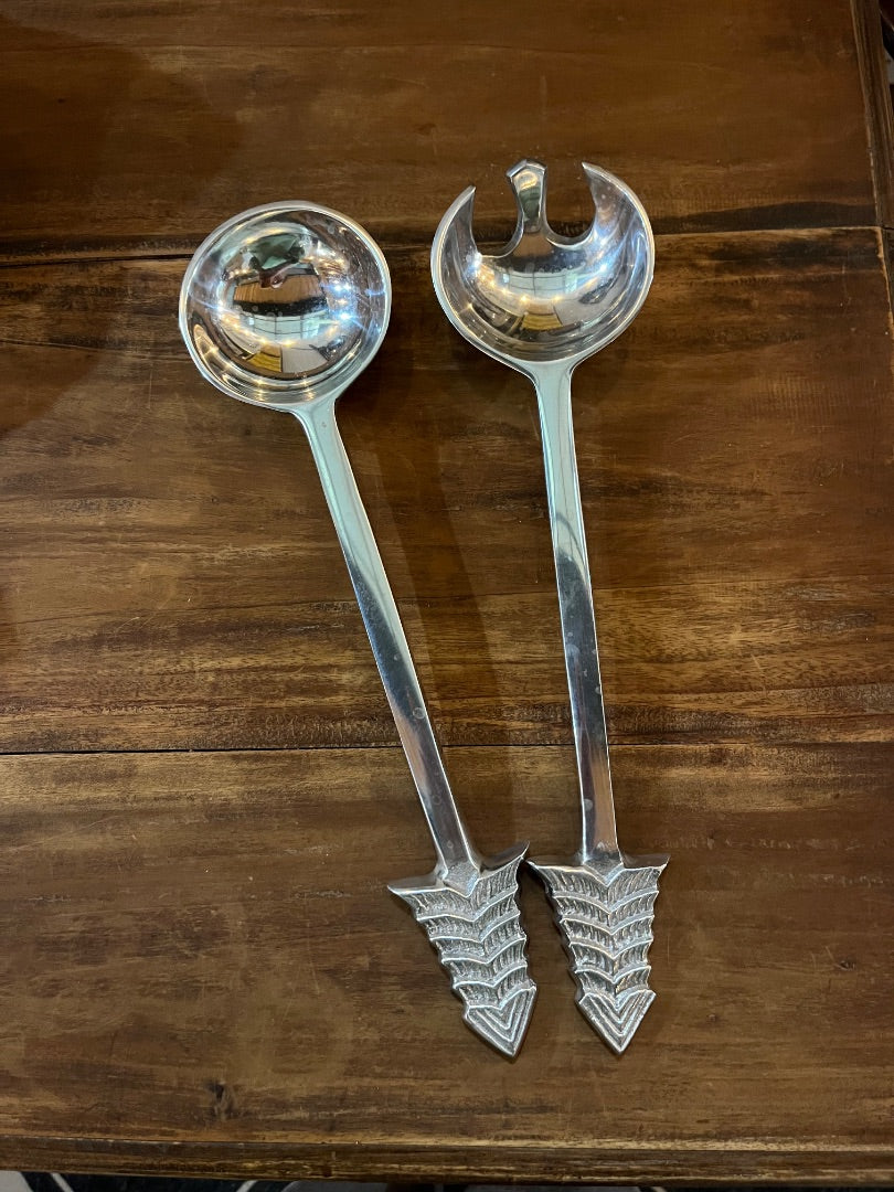 silver  serving set