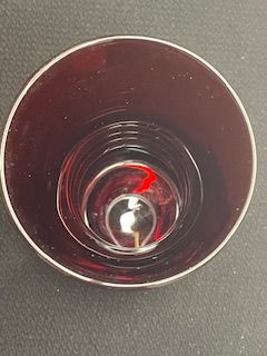 Ruby Red Vase