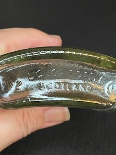Vtg Glass Bottle
