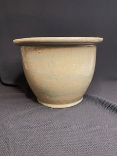 Green Glazed Planter