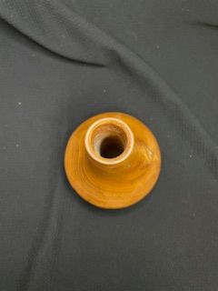 Vtg Wood Vase