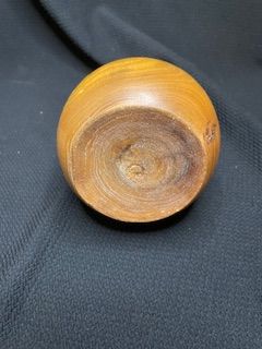 Vtg Wood Vase