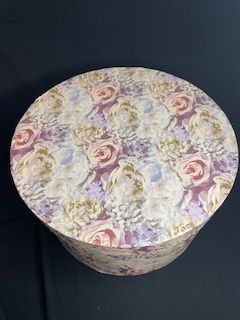 Floral Hat Box
