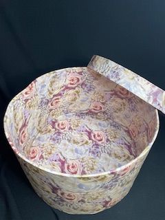 Floral Hat Box