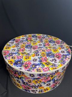 Pansy Hat Box