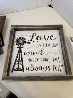 Rustic Wood Sign