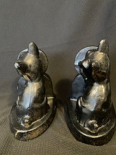 Vtg Scottie Bookends (2pcs)