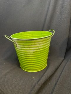 Green Metal Planter