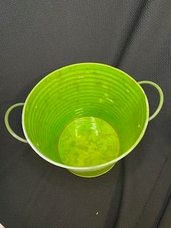 Green Metal Planter