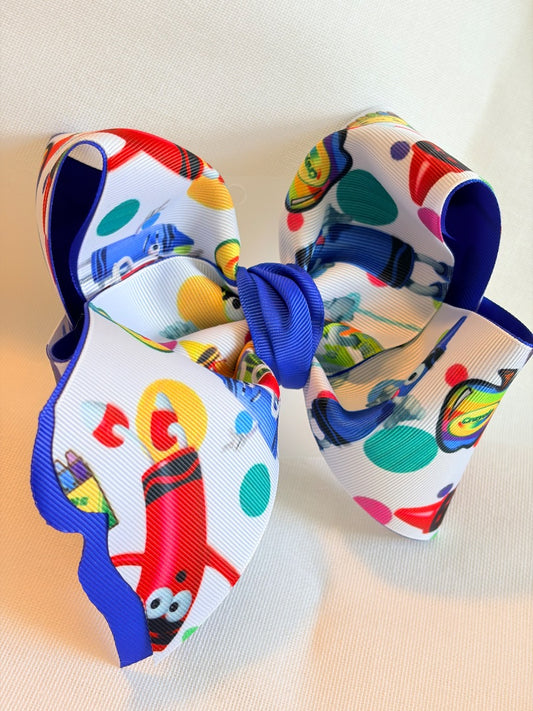 3” ribbon boutique bow