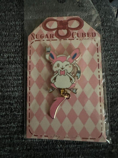 Sylveon Hanging Pin by Sugar Cubed, 1 x 2 x 3