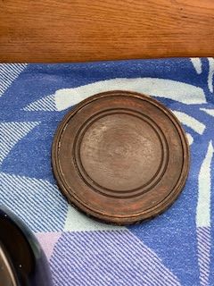 Pot w/ Wood Base