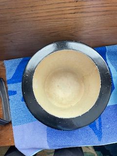 Pot w/ Wood Base