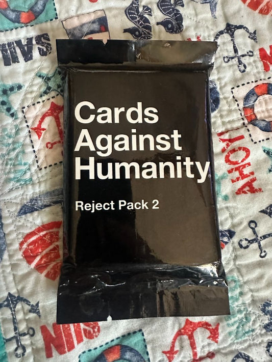Cards Against Humanity Reject Pack 2, 4 x 2 x 1