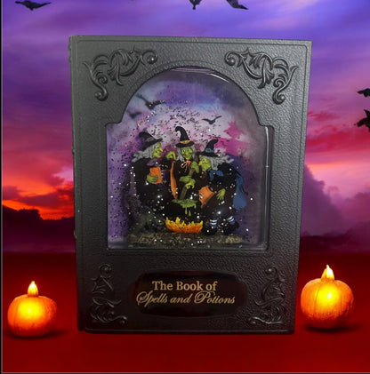 Lighted Snow Globe Book