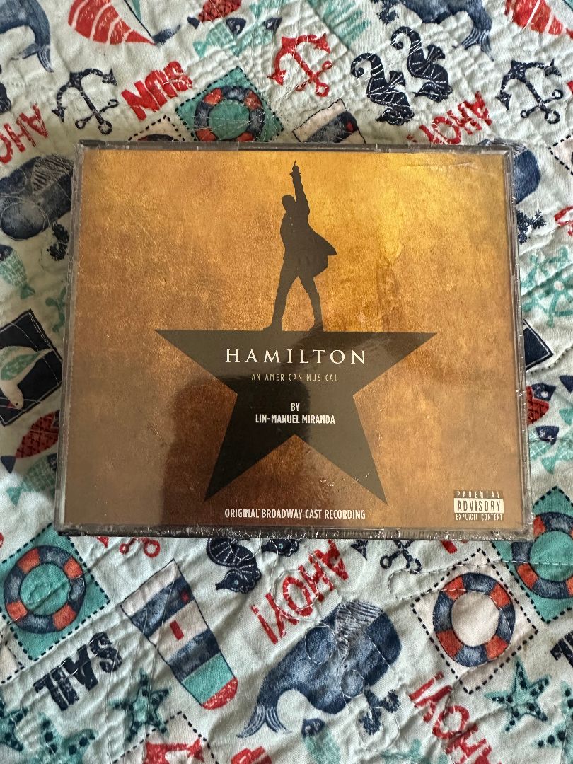 CD - Hamilton The Musical, 6 x 5 x 1
