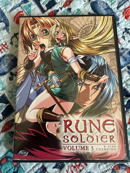 Anime - Louie the Rune Soldier DVD Vol 3, 8 x 6 x 1