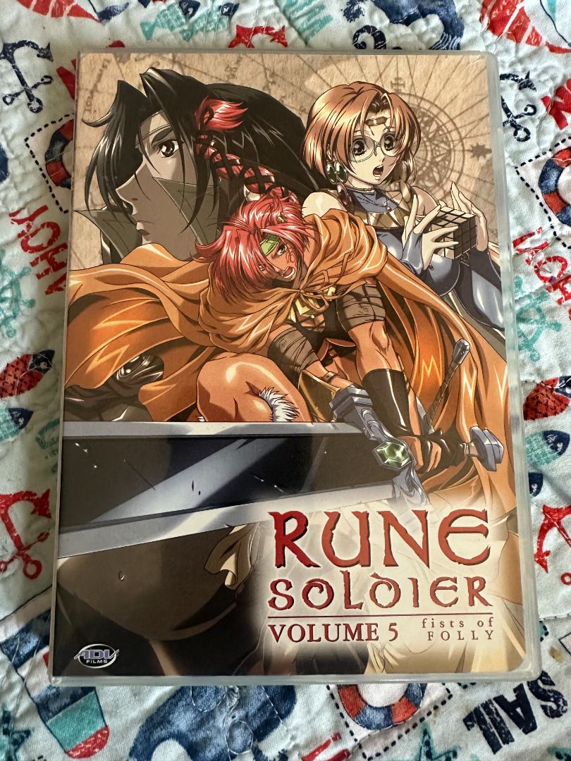 Anime - Louie the Rune Soldier Vol 5 DVD, 8 x 6 x 1