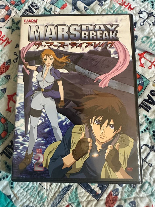 Anime Mars Daybreak - Vol 2 - DVD USED, 8 x 6 x 1